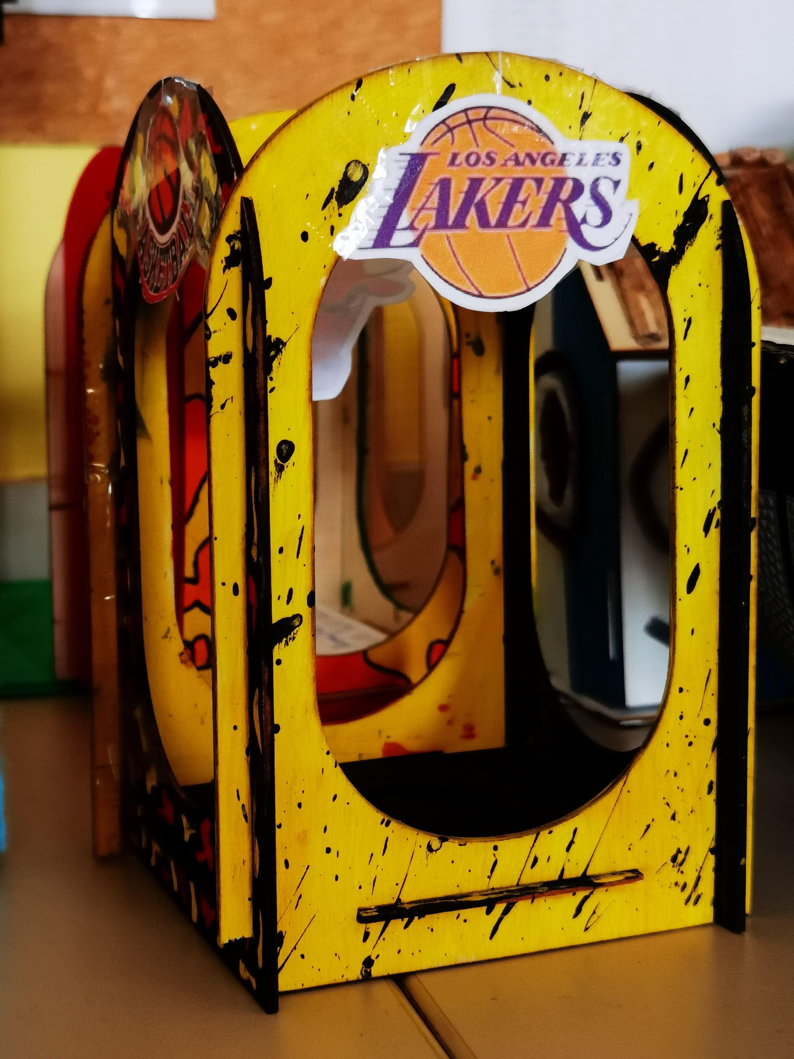 Laterne in gelb &quot;Lakers&quot;