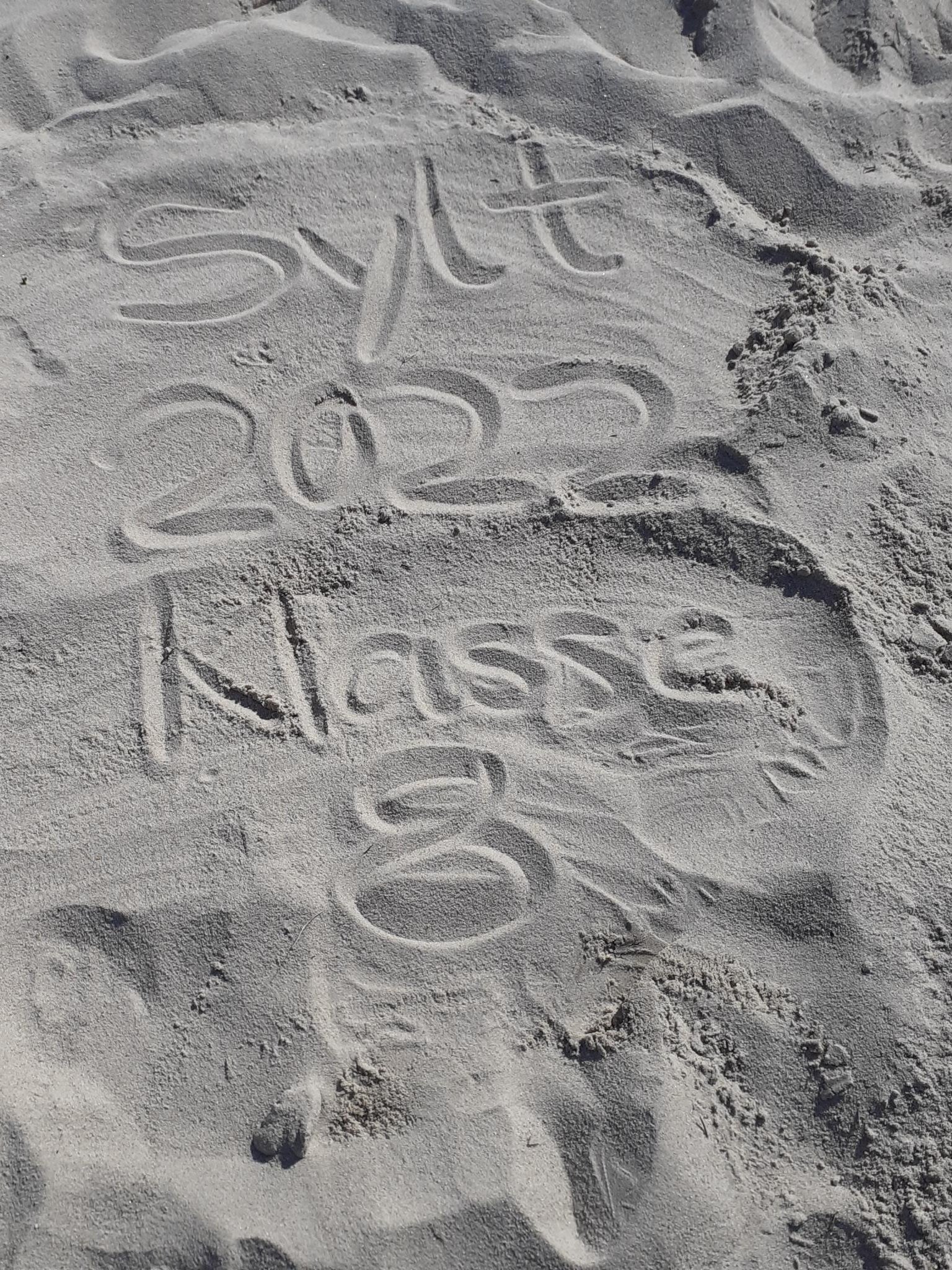 Sylt Klasse 8 - in den Sand geschrieben 